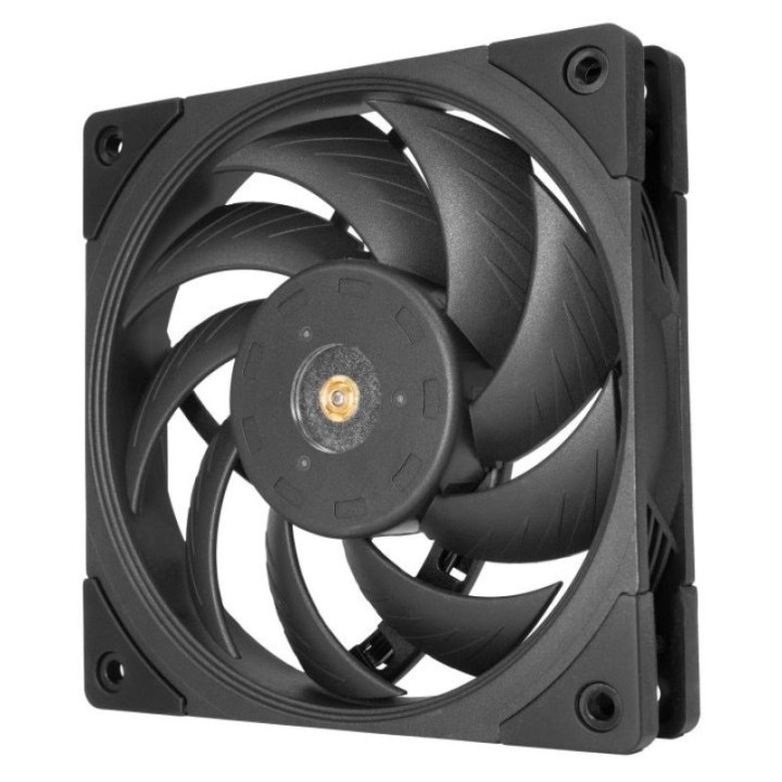 Mars Gaming MF-NC Ventilador PWM 120mm Rodamiento FDB de Cobre con Aspas Híbridas Negro