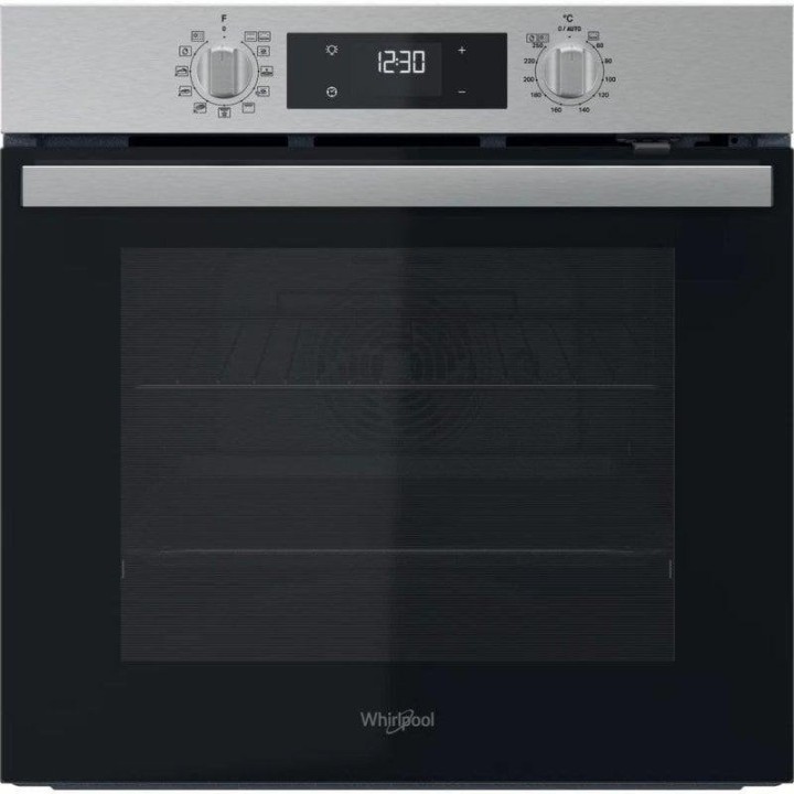 Horno Multifunción Whirlpool OMR58RR1X 71L 60cm Pirolítico A+ Vapor Inox