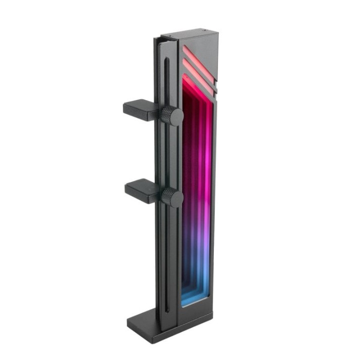 Mars Gaming MCA-GCB Soporte para Tarjeta Gráfica ARGB Compatibilidad Universal Negro
