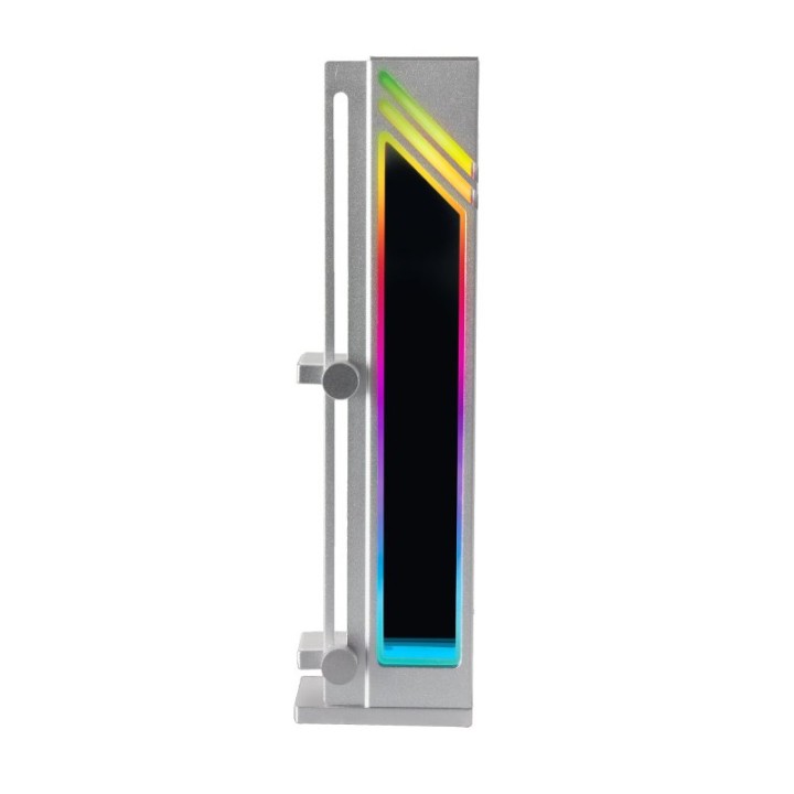 Mars Gaming MCA-GCB Soporte para Tarjeta Gráfica ARGB Compatibilidad Universal Plata