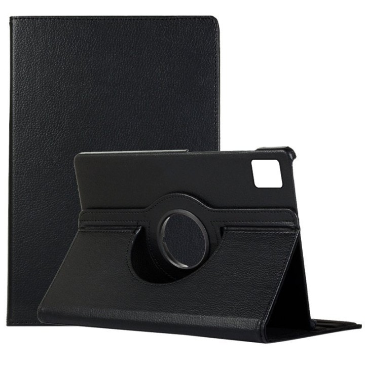 Cool Funda Polipiel Liso Negra para Xiaomi Pad 6