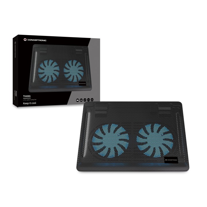 Base de Refrigeración CONCEPTRONIC 15.6"(CNBCOOLPAD2F)