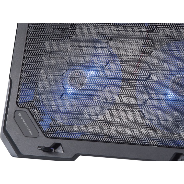 Base Refrigeración CONCEPTRONIC 15.6" Negra (THANA01B)
