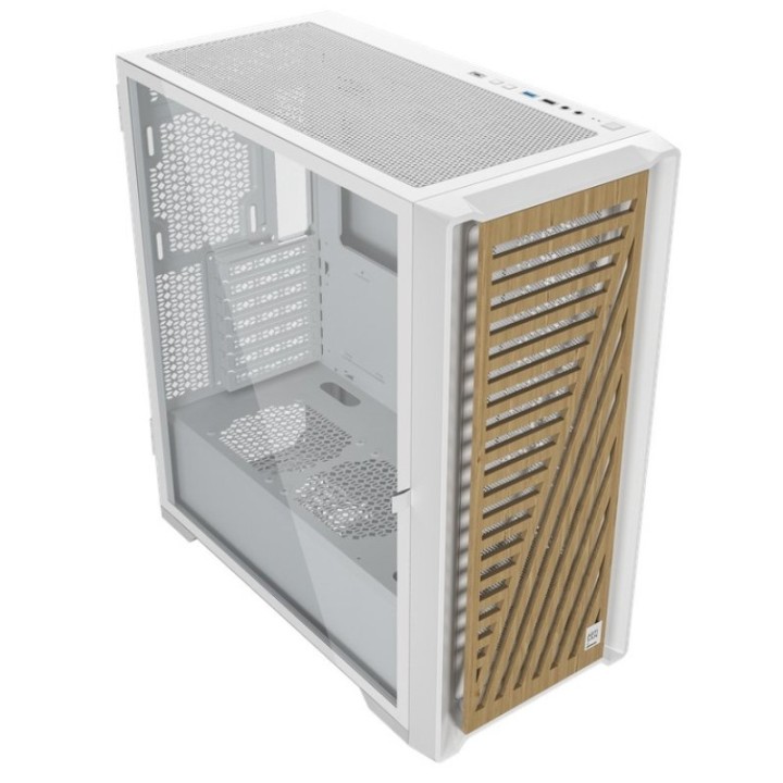 Phoenix Artisan Noble Caja ATX Cristal Templado USB-C Madera/Blanca