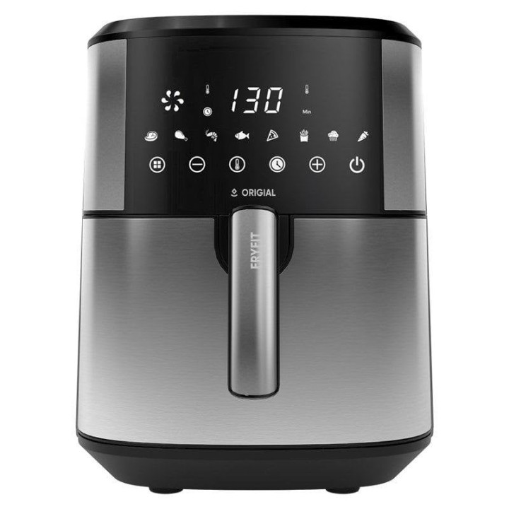 Origial FRYFIT 8L Freidora de Aire 8L 1700W Acero Inoxidable