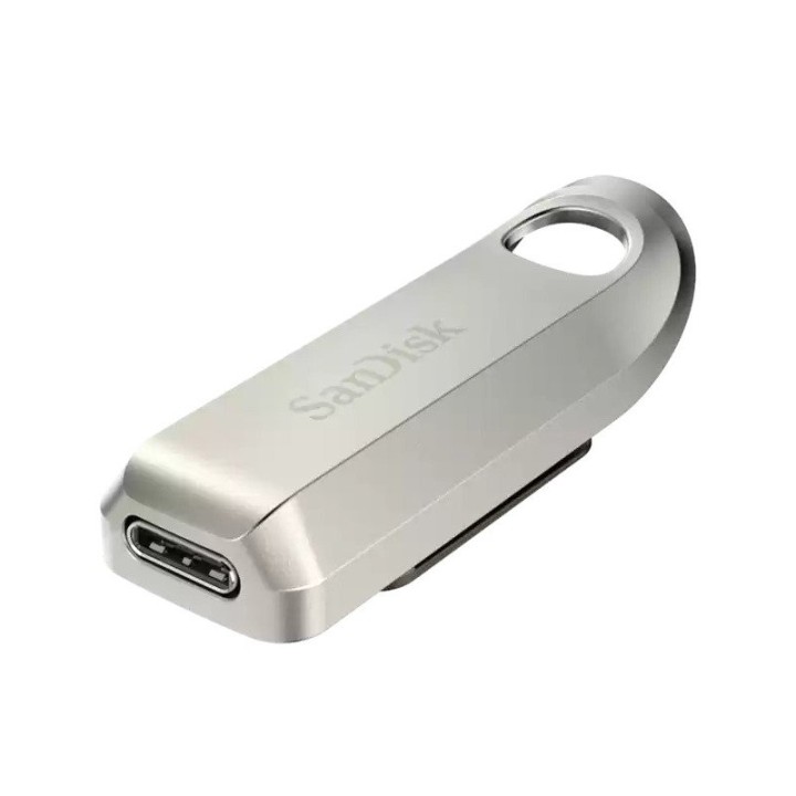 SanDisk Ultra Luxe 64GB USB-C 3.2 Gen 1 Plata