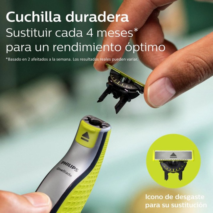 Philips QP430/50 Recambio Cuchilla 360 para OneBlade Series