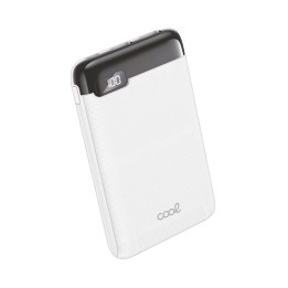 Cool Bateria Externa Power Bank 5000 mAh Display 10W Blanca