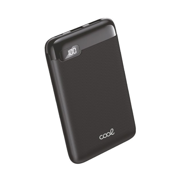 Cool Batería Externa Power Bank 5000 mAh Display 10W Negra