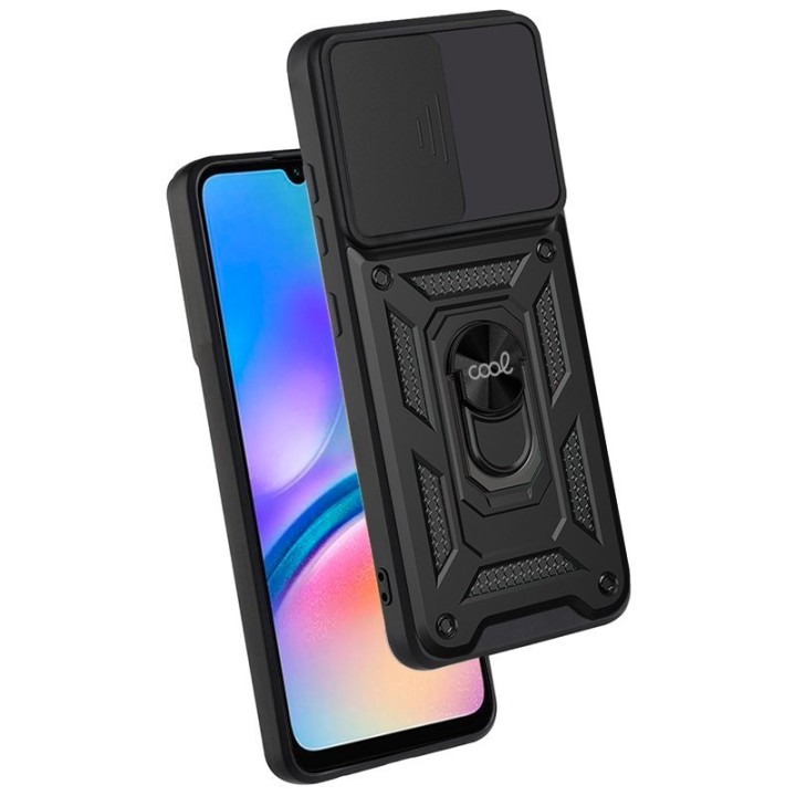 Cool Carcasa con Hard Ring Negro para Samsung Galaxy A05s