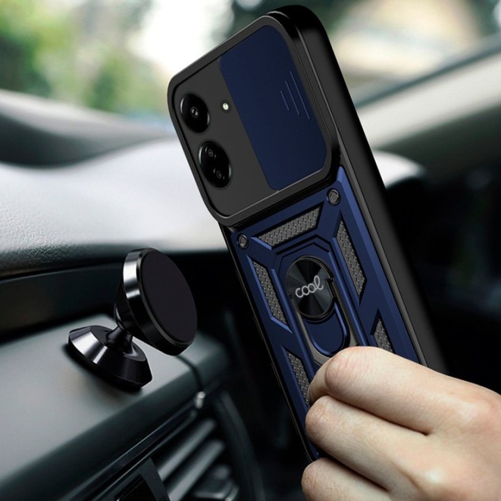 Cool Carcasa con Hard Ring Negro para Samsung Galaxy A05s