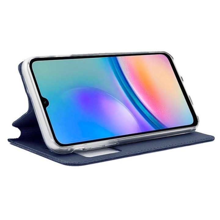 Cool Funda Flip Cover Liso Azul para Samsung Galaxy A05s