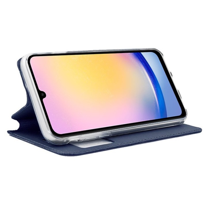 Cool Funda Flip Cover Liso Azul para Samsung Galaxy A25 5G