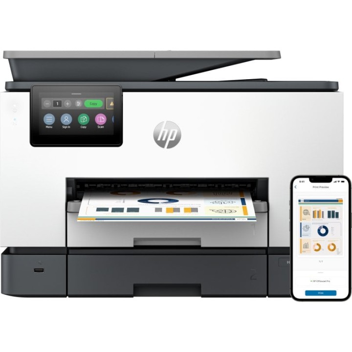 HP Officejet Pro 9130b AiO Impresora Multifunción Color WiFi Dúplex Fax
