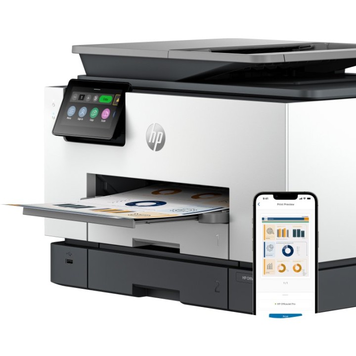 HP Officejet Pro 9130b AiO Impresora Multifunción Color WiFi Dúplex Fax