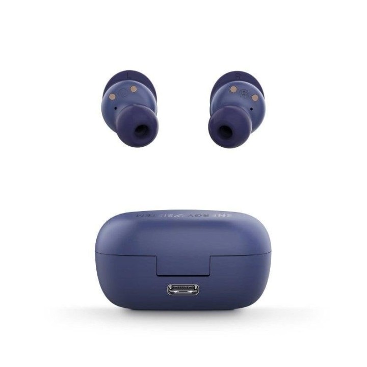 Auriculares Energy Sistem Racebuds TWS inalámbricos Bluetooth 5.3 deportivos con micrófono y protección IPX4 azul