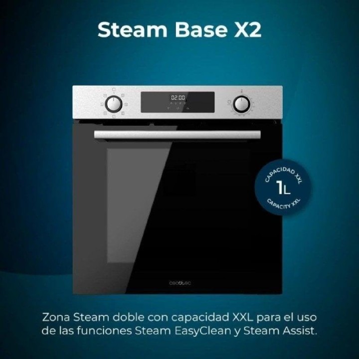 Cecotec Bolero Hexa M226000 Inox Horno Multifunción Integrable A