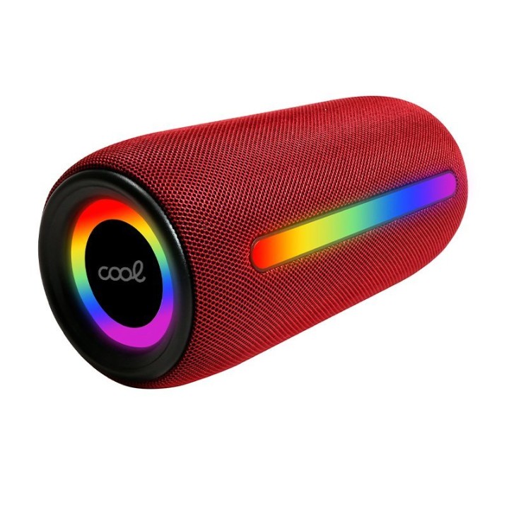 Cool Desk Altavoz Portátil Bluetooth Radio FM/USB/MicroSD 10W Granate