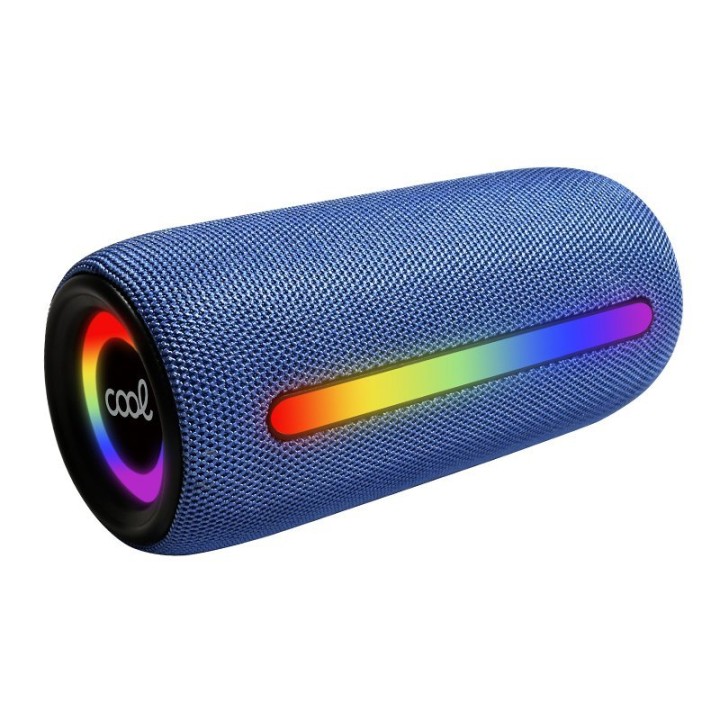 Cool Desk Altavoz Portátil Bluetooth Radio FM/USB/MicroSD 10W Azul