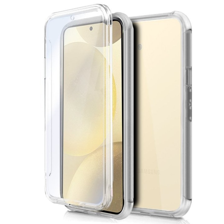 Cool Funda de Silicona 3D Transparente para Samsung Galaxy S24 Plus / S25 Plus