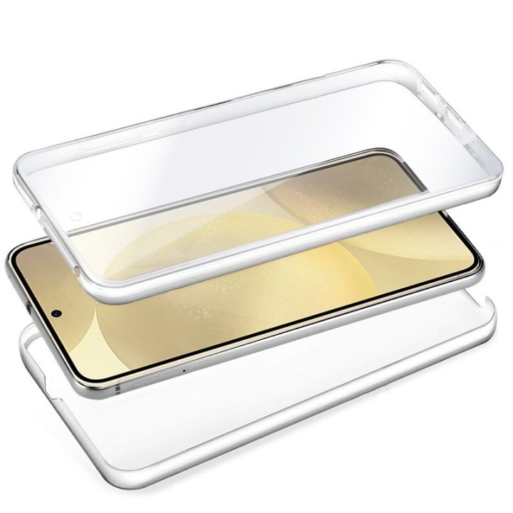 Cool Funda de Silicona 3D Transparente para Samsung Galaxy S24 Plus / S25 Plus