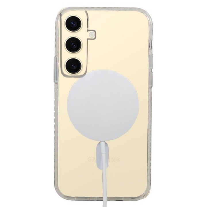 Cool Funda Magnética Transparente para Samsung Galaxy S24 Plus / S25 Plus