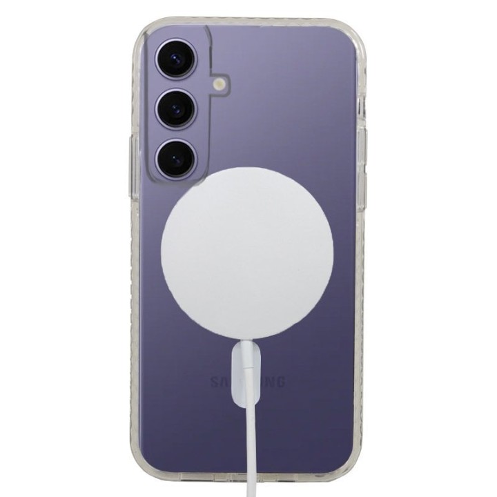 Cool Funda Magnética Transparente para Samsung Galaxy S24 / S25
