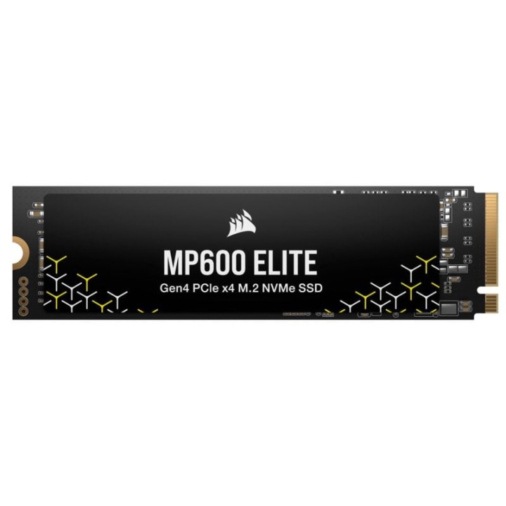 Corsair MP600 ELITE 2TB SSD PCIe Gen4 x4 NVMe M.2 NAND TLC 3D sin Disipador