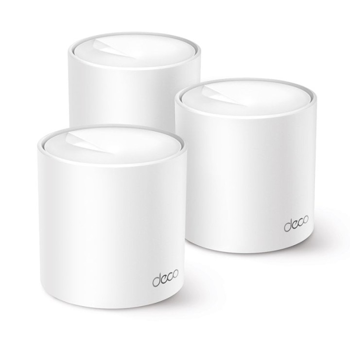 TP-Link Deco X10 Sistema Deco Wi-Fi 6 Mesh AI AX1500 Doble Banda Blanco Pack 3 Unidades