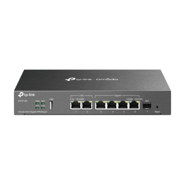 TP-Link ER707-M2 Router VPN Omada Multi-Gigabit 2.5G Negro