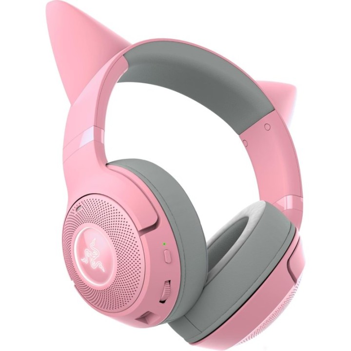 Kraken Kitty V2 BT Quartz Edition Auriculares RGB Gaming Inalámbricos Rosas