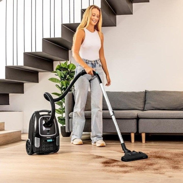 Cecotec Conga Powerbag 4000 XL Aspirador Trineo con Bolsa y Cable 890W Negro