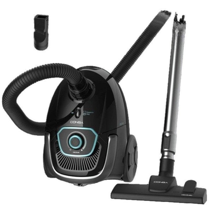 Cecotec Conga Powerbag 2500 Plus Aspirador con Bolsa 850W 2.5L Negro