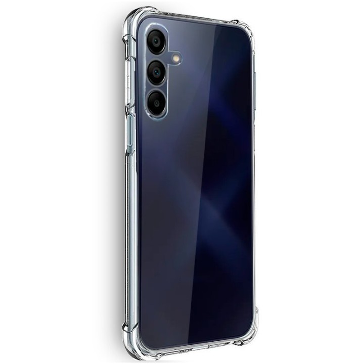 Cool Funda AntiShock Transparente para Samsung A155 Galaxy A15/A15 5G