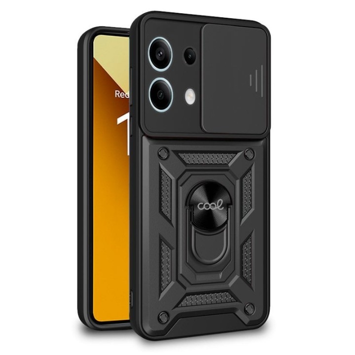 Cool Carcasa Hard Ring Negro para Xiaomi Redmi Note 13 5G