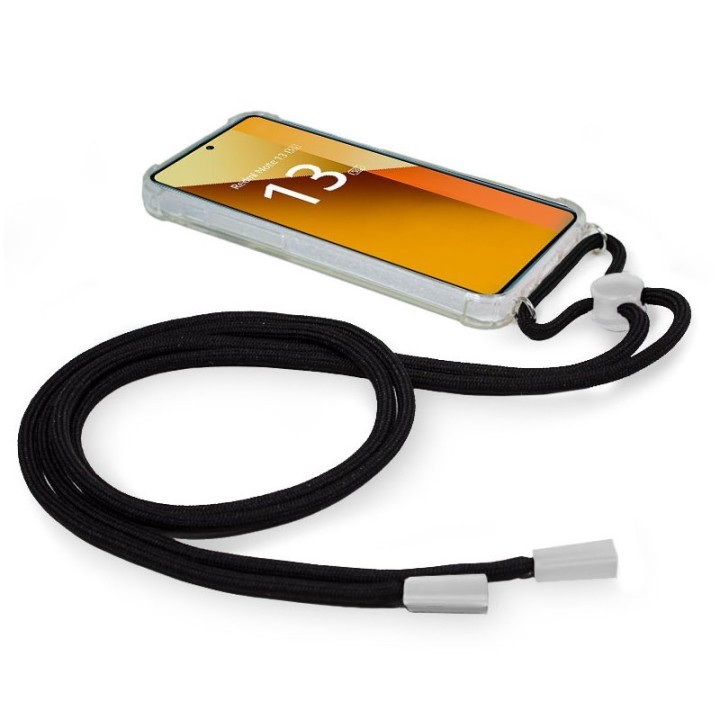 Cool Carcasa Cordón Negro para Xiaomi Redmi Note 13 5G