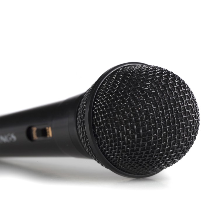 Micrófono para Karaoke NGS 6.3mm Negro (SINGERFIRE)