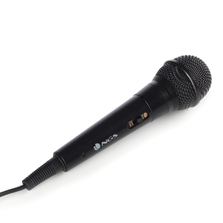 Micrófono para Karaoke NGS 6.3mm Negro (SINGERFIRE)