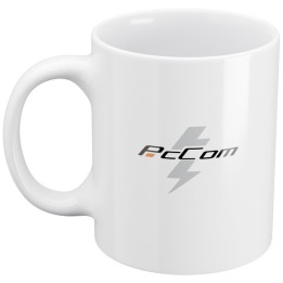 PcCom Taza Logo Blanco