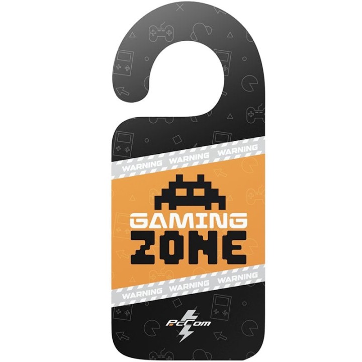 PcCom Door Hanger Logo Negro