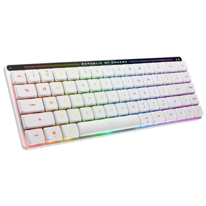 ASUS ROG Falchion RX Low Profile Teclado Inalámbrico Gaming QWERTY Español Blanco