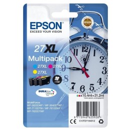 Cartucho de Tinta Epson WorkForce Multipack 27XL Cian Magenta Amarillo