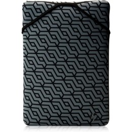 Hp Reversible Protective 14.1-inch Geo Laptop Sleeve 14.1" Funda Negro, Gris