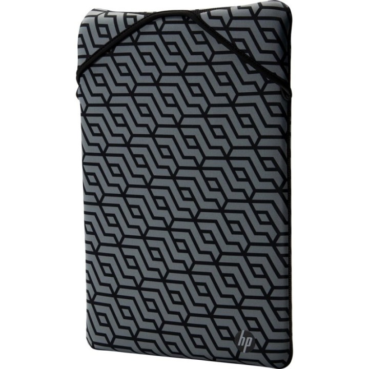 Hp Reversible Protective 14.1-inch Geo Laptop Sleeve 14.1" Funda Negro, Gris