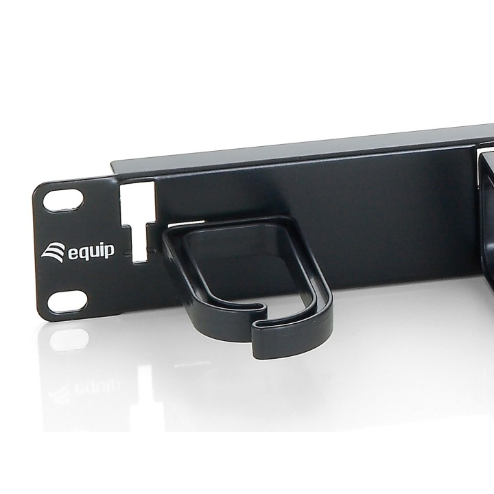 Panel Organizador de Cables EQUIP Rack Negro (EQ327311)