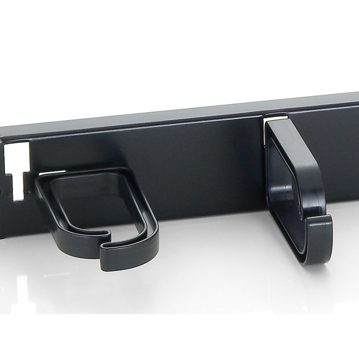 Panel Organizador de Cables EQUIP Rack Negro (EQ327311)