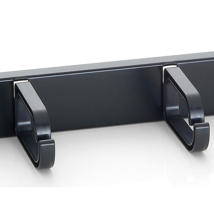 Panel Organizador de Cables EQUIP Rack Negro (EQ327311)