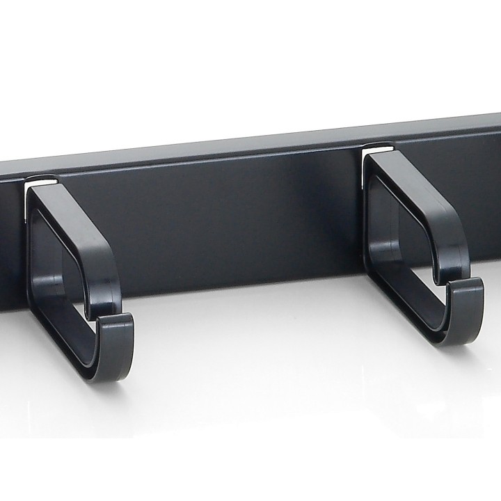 Panel Organizador de Cables EQUIP Rack Negro (EQ327311)