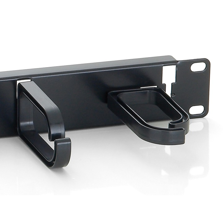 Panel Organizador de Cables EQUIP Rack Negro (EQ327311)