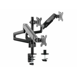 Soporte Mesa EQUIP 3Brazos 17-27" Inclin/Gira(EQ650134)